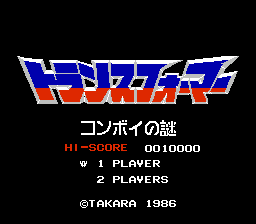 Tatakae! Chou Robot Seimeitai Transformers - Convoy no Nazo (Japan) (Virtual Console)